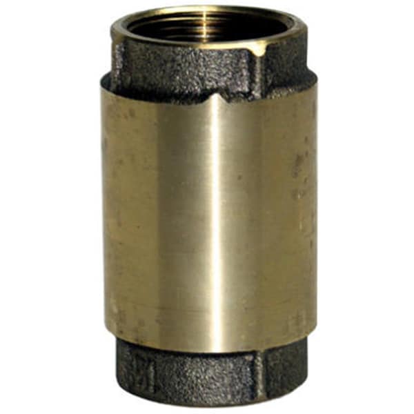 Water Source CV-100NL 1 in. Brass- Check Valve - Rated At 200 PSI 122050 - main